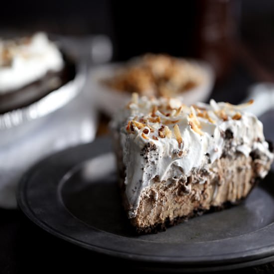Mocha Coconut Frappuccino Pie