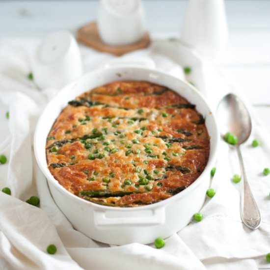 Asparagus Clafoutis