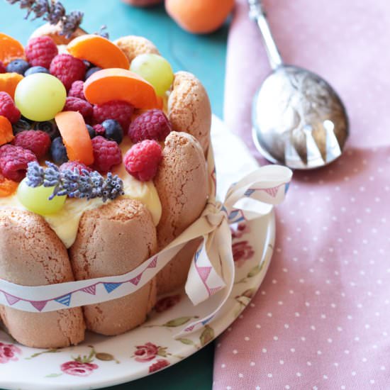 Summer Fruits Charlotte