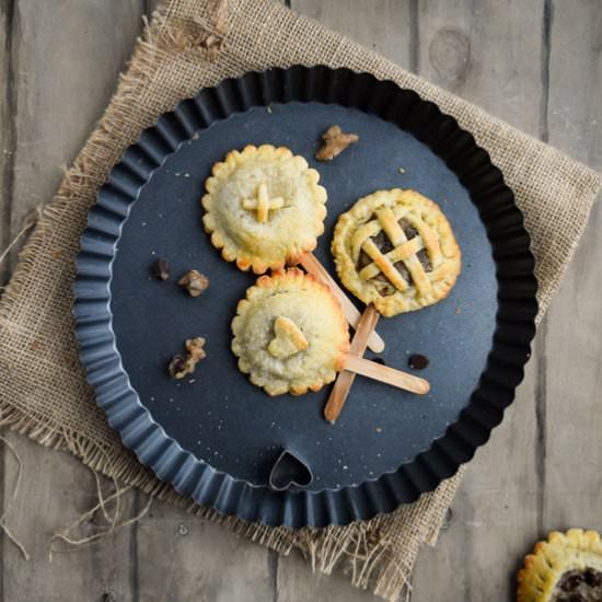 Chocolate Chip Cookie Dough Pie Pop