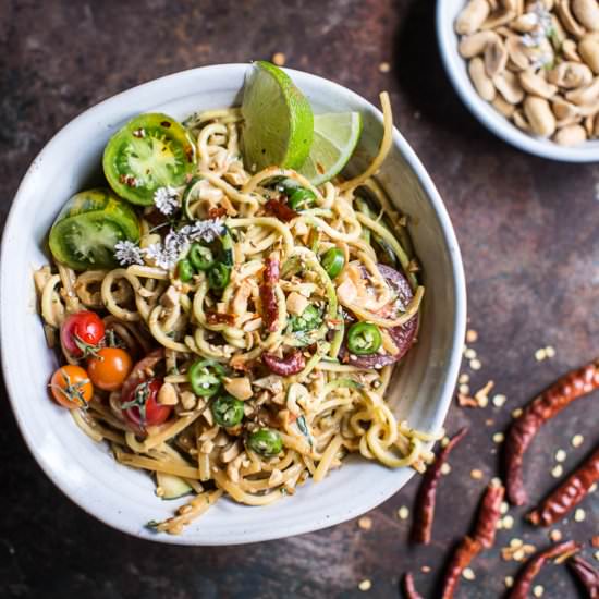 Healthy Peanut Noodles