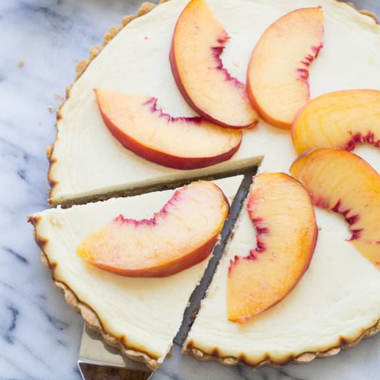Greek Yogurt Cheesecake Tart