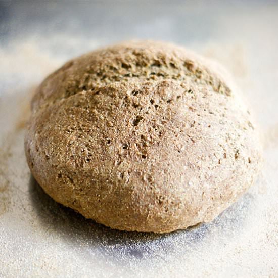 No-Rise Rustic Bread