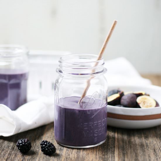 Blackberry & Fig Summer Smoothie