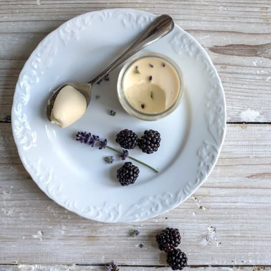 Lavender Panna Cotta