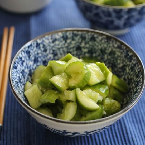 Smashed Cucumber Salad