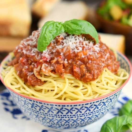 Slow Cooker Spaghetti Sauce