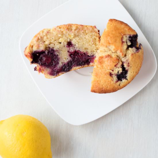 Blackberry Lemon Muffins