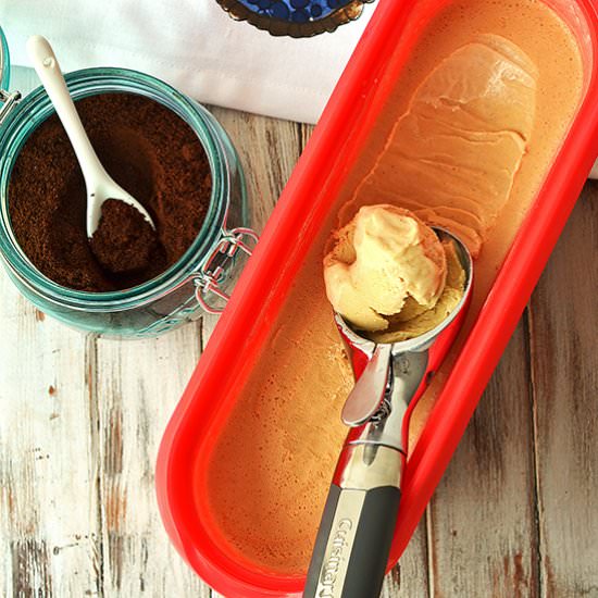Coffee and Cardamom Ice Cream