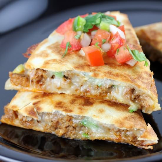 chorizo quesadillas