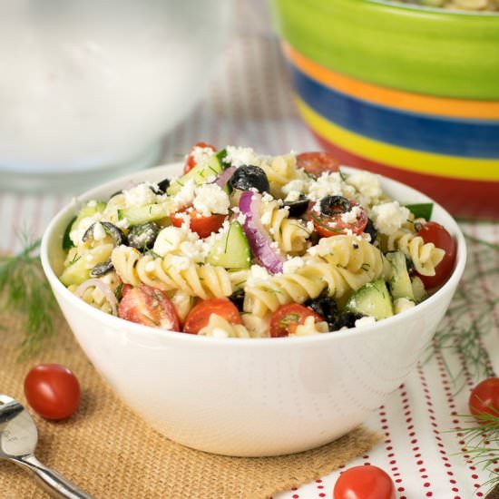 Feta and Dill Pasta Salad