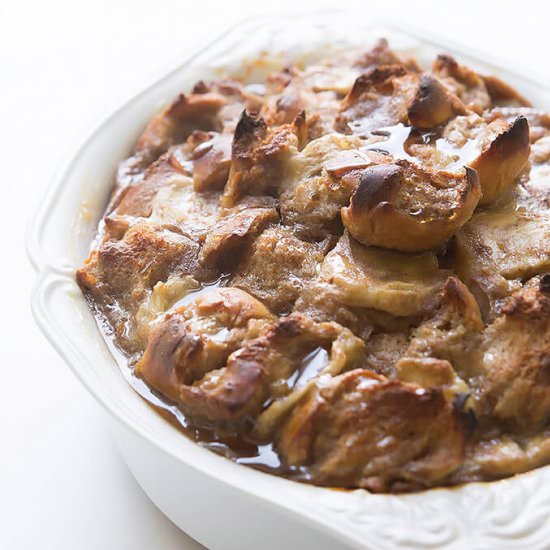 Banana baked french toast