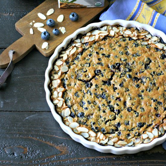 Grain Free Blueberry Clafoutis