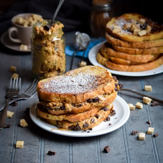 Fluffernutter Stuffed French Toast