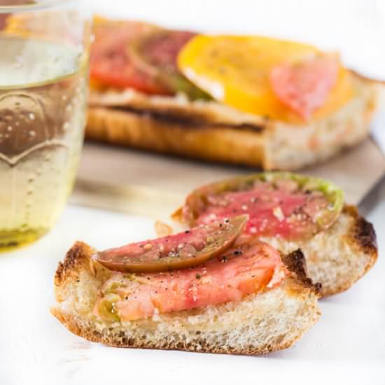 Heirloom Tomato French Bread