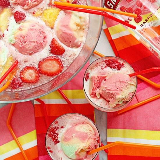 Spiked Sherbet Punch