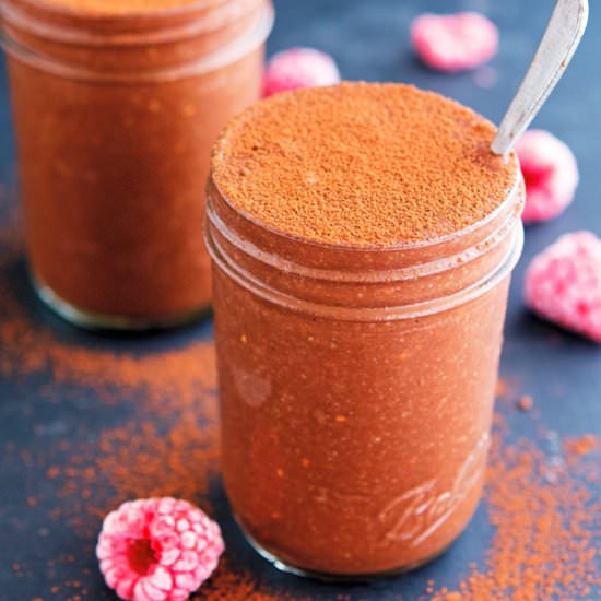 Raspberry Cocoa Smoothie