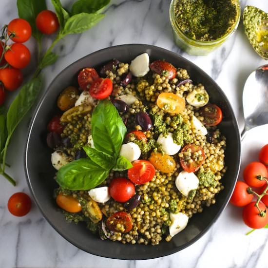 Pesto Couscous Salad