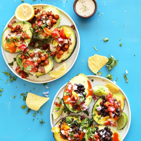Easy Avocado Boats (2 Ways!)