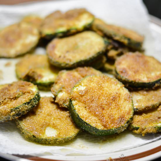 Fried Breaded Zucchini