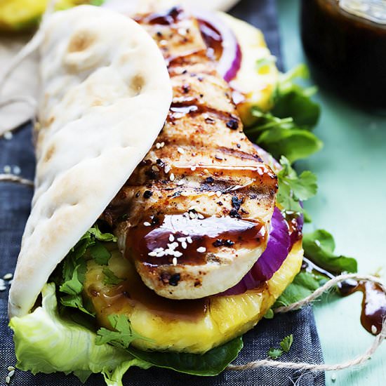 Grilled Pineapple Teriyaki Chicken