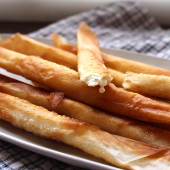 Greek Tyropitakia (Cheese Pies)