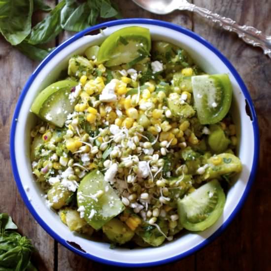 Summer Potato + Corn Salad