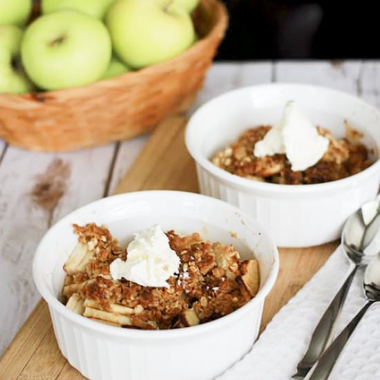 Maple Apple Crisp