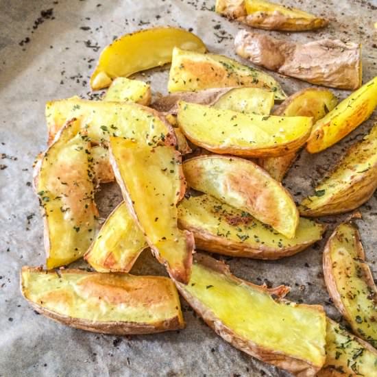 Oil-Free Crispy Baked Potatoes