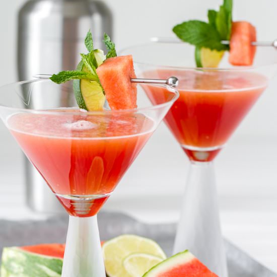 Watermelon Mint Martini