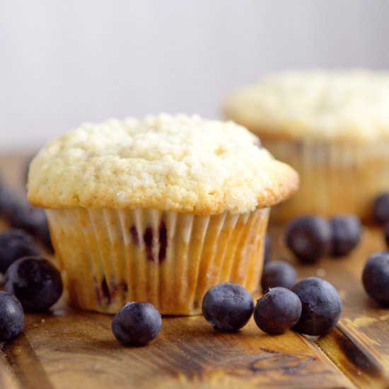 Perfect Blueberry Muffins