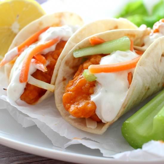 Buffalo Chicken Tacos