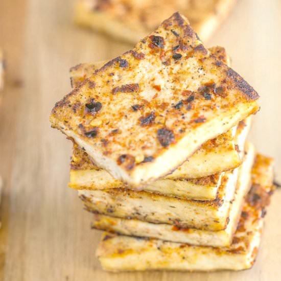 Pan Seared Tandoori Tofu