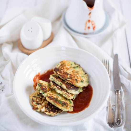 Spinach and Ricotta Fritters