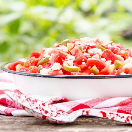 Olive Tomato Salad