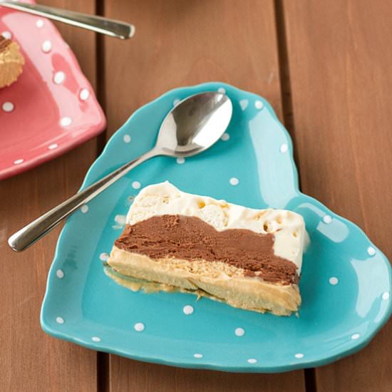 Triple-Layer Ice Cream Cake