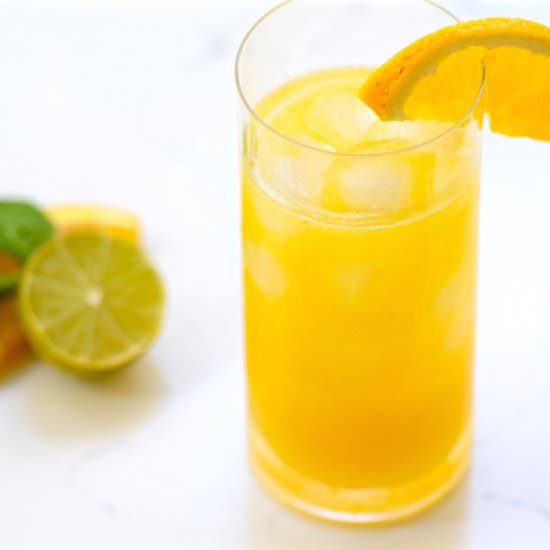 Spicy Mango Citrus Cocktail