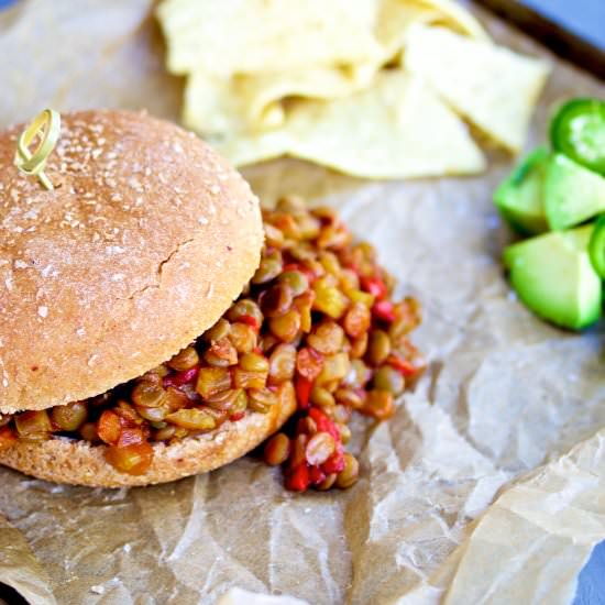 Vegan Sloppy Joes