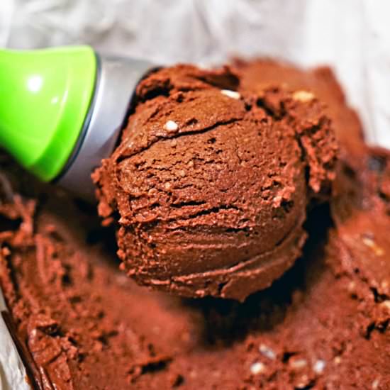 No Churn Chocolate Peanut Butter