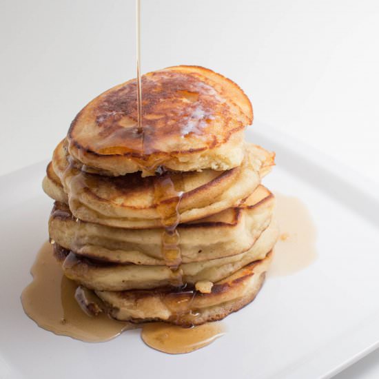 Fluffy Homemade Pancakes