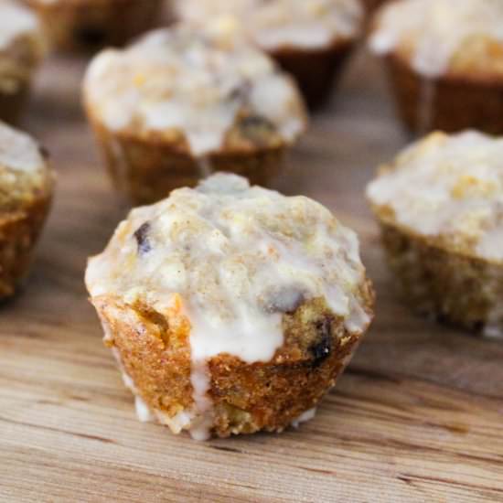 Loaded Carrot Cake Muffins