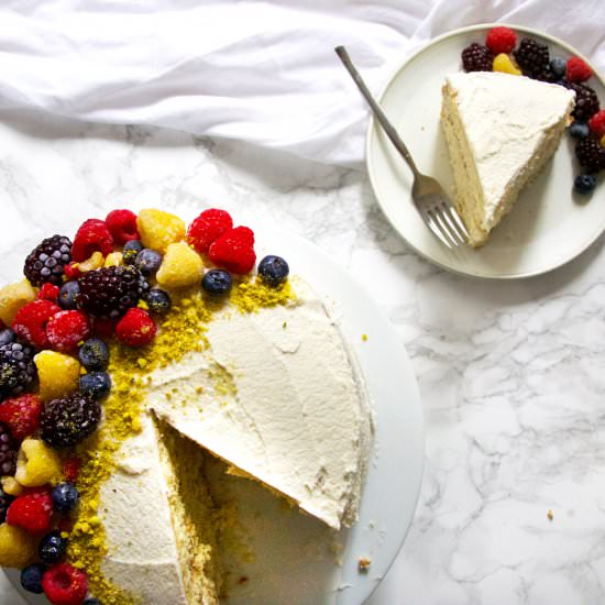 Vanilla Chai Cake