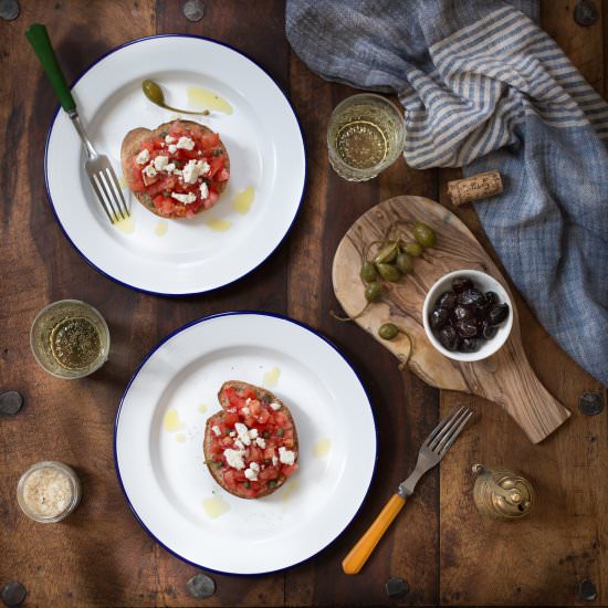 Greek Tomato and Bread Salad