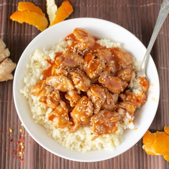 Paleo Orange Chicken