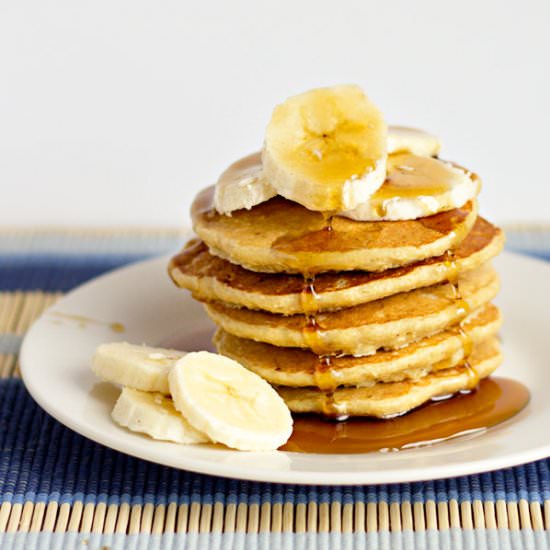 Banana Protein Pancakes