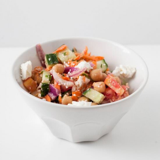 Garden Chickpea Salad