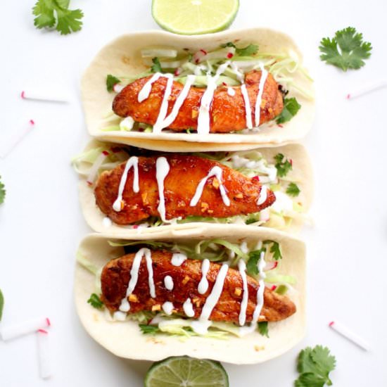 Honey Chipotle Tacos