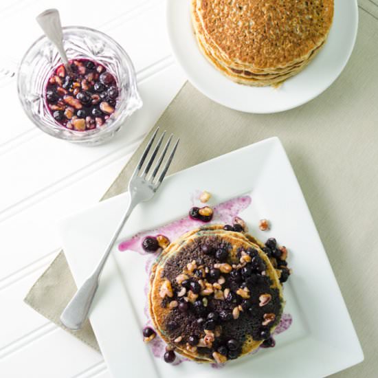 Oatmeal Chia Pancakes