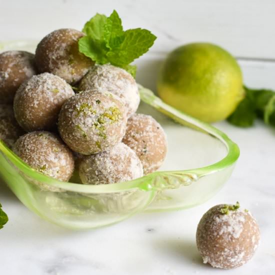 Raw Mojito Balls