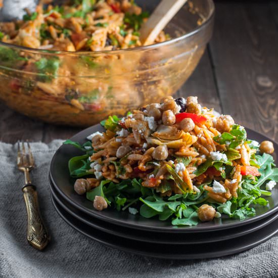 Antipasto Orzo Salad